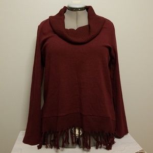 Rafaella Maroon Sweater Size L